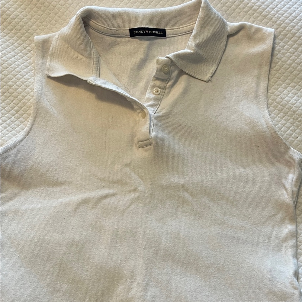 Brandy Melville White Tank Top